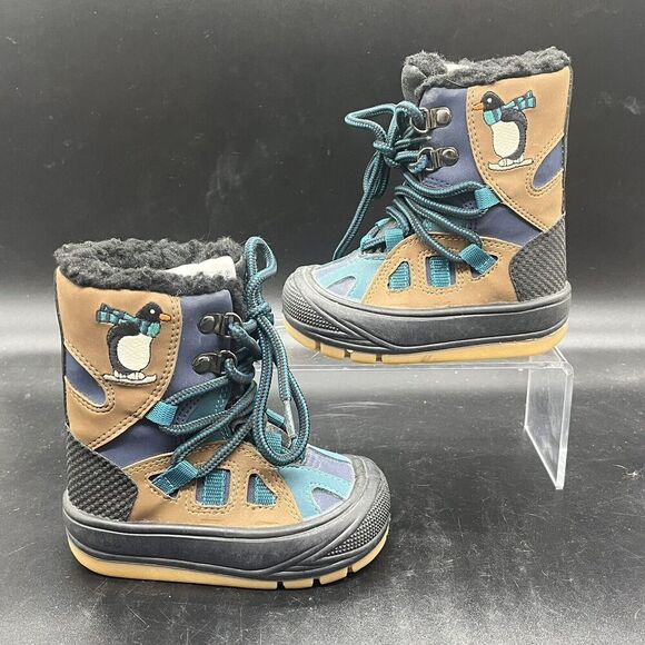 Fisher Price 1998 childs snow boots size 5 Vintage B-154C faux fur winter - Picture 1 of 7